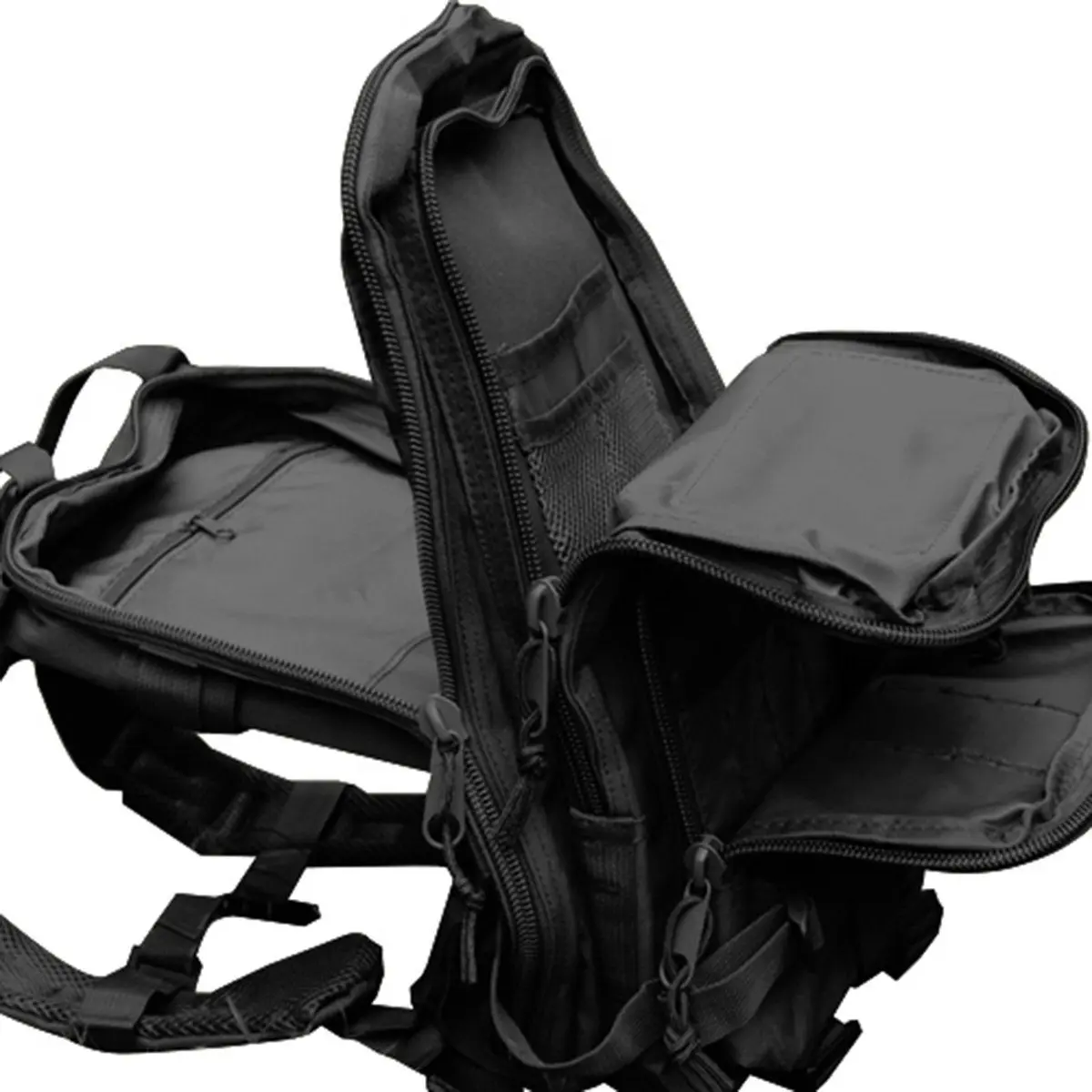 This 30L capacity tactical backpack has plenty of internal compartments for your bug-out gear